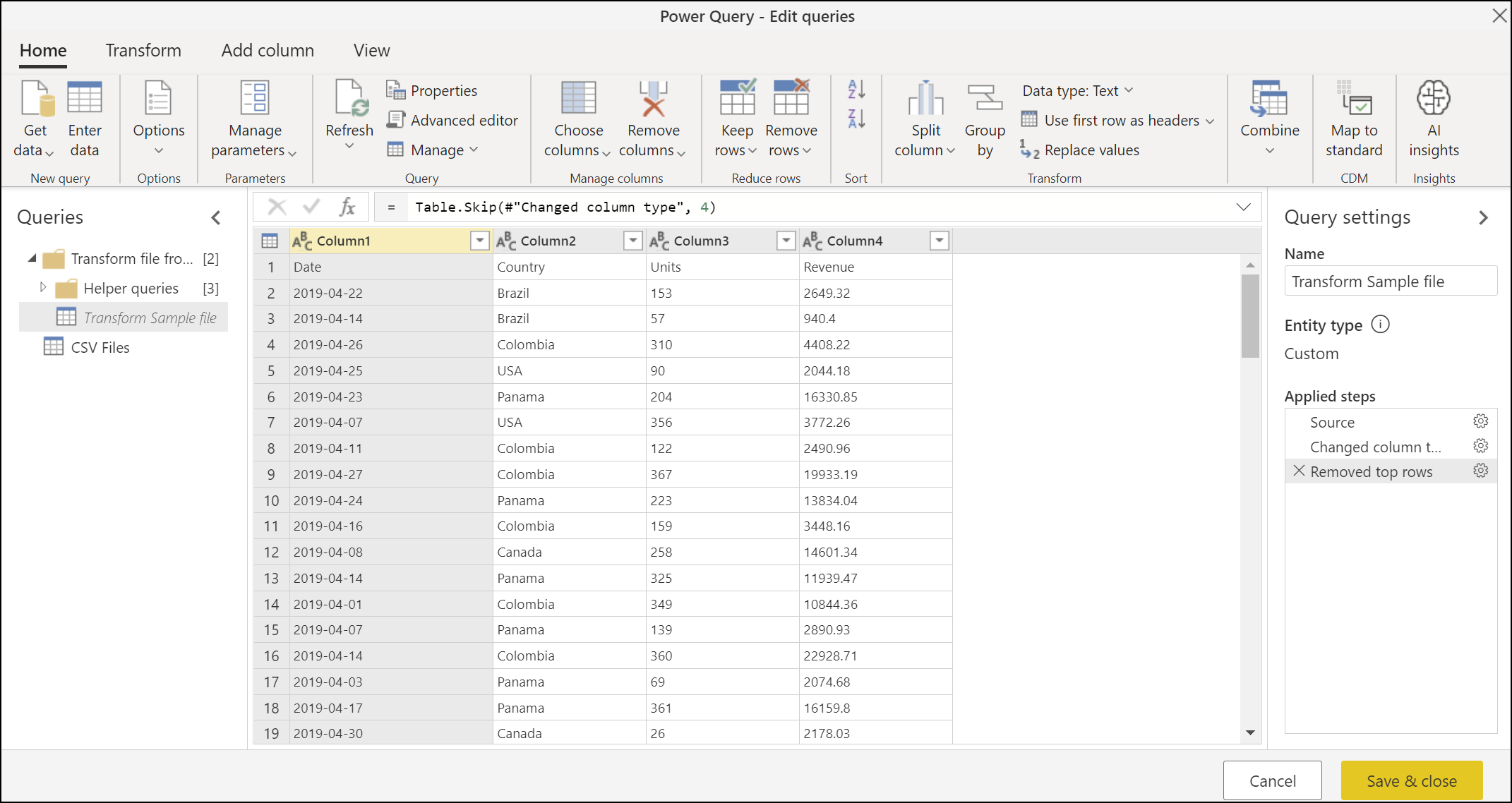 Combine Csv Files In Power Query Power Query Microsoft Learn 8038
