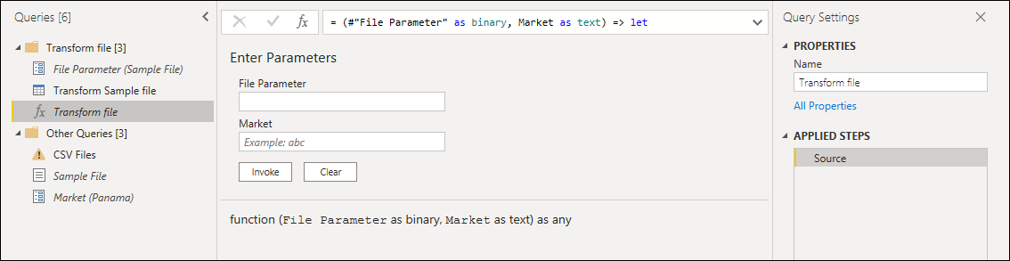 Function updated with now two parameters.