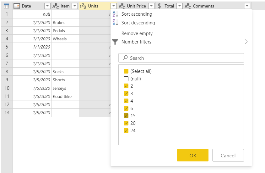 fill-values-in-a-column-power-query-microsoft-learn