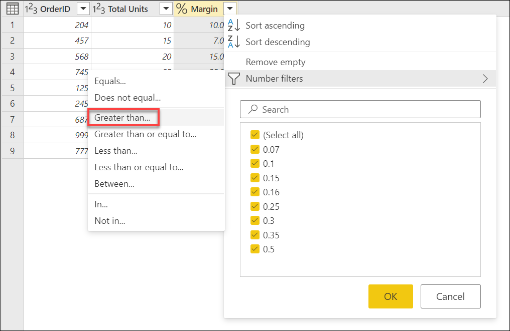 Parameters Power Query Microsoft Learn