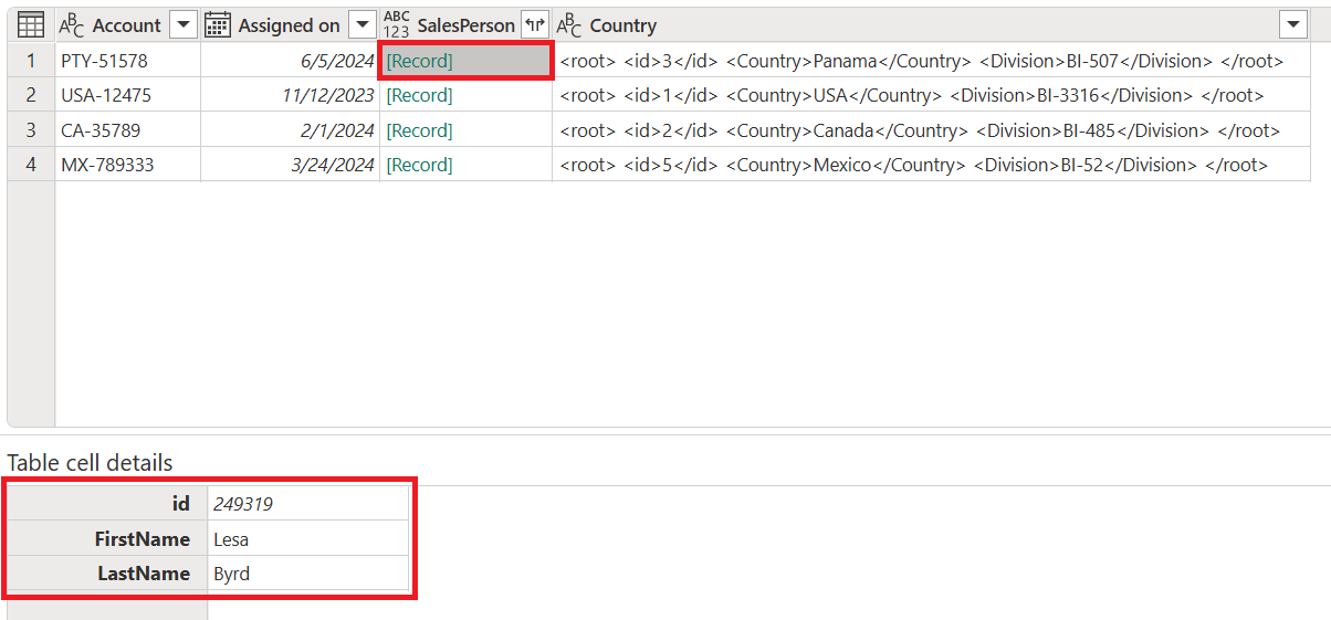 Parse JSON text string.