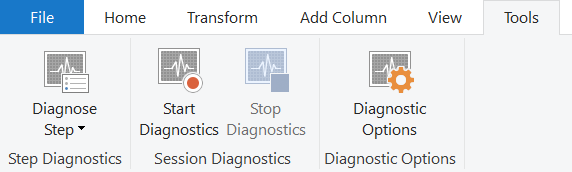 Query diagnostics control.