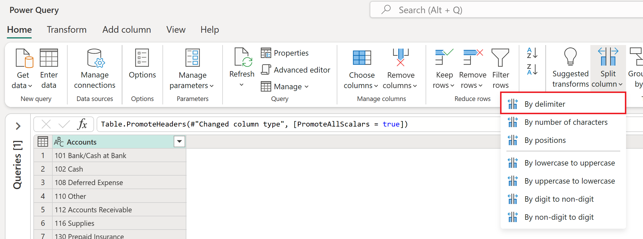 Excel Power Query Split Rows Into Columns