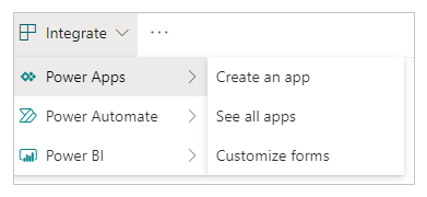 Open the Incidents list, and then select Power Apps > Customize forms.