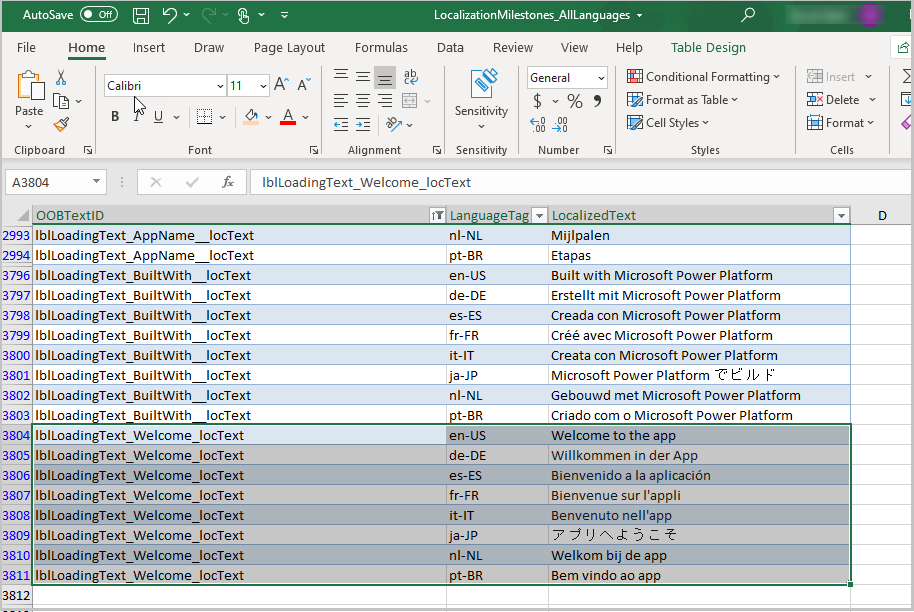 Component localization file Component localization file