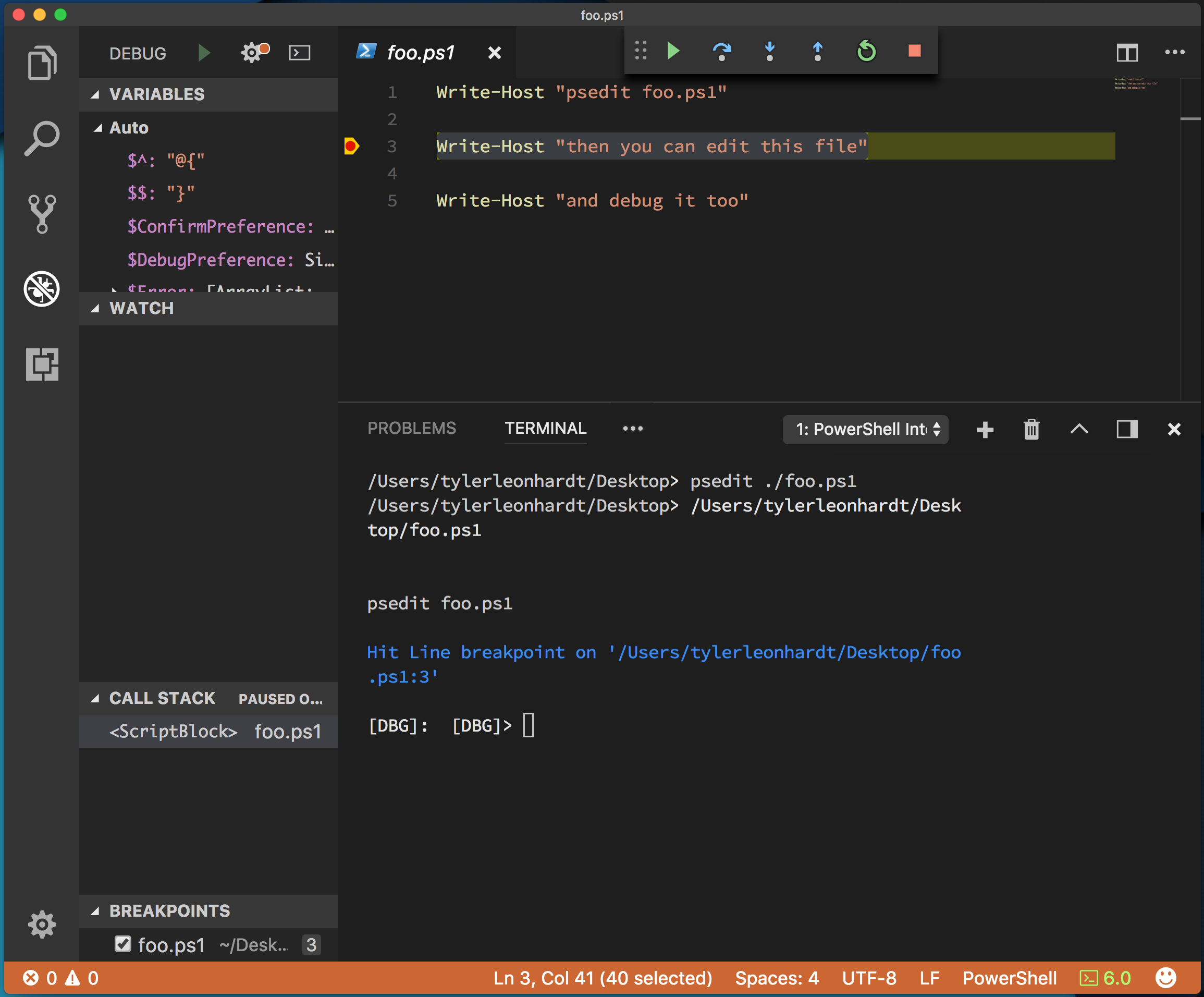 Using Visual Studio Code for remote editing and debugging - PowerShell |  Microsoft Learn