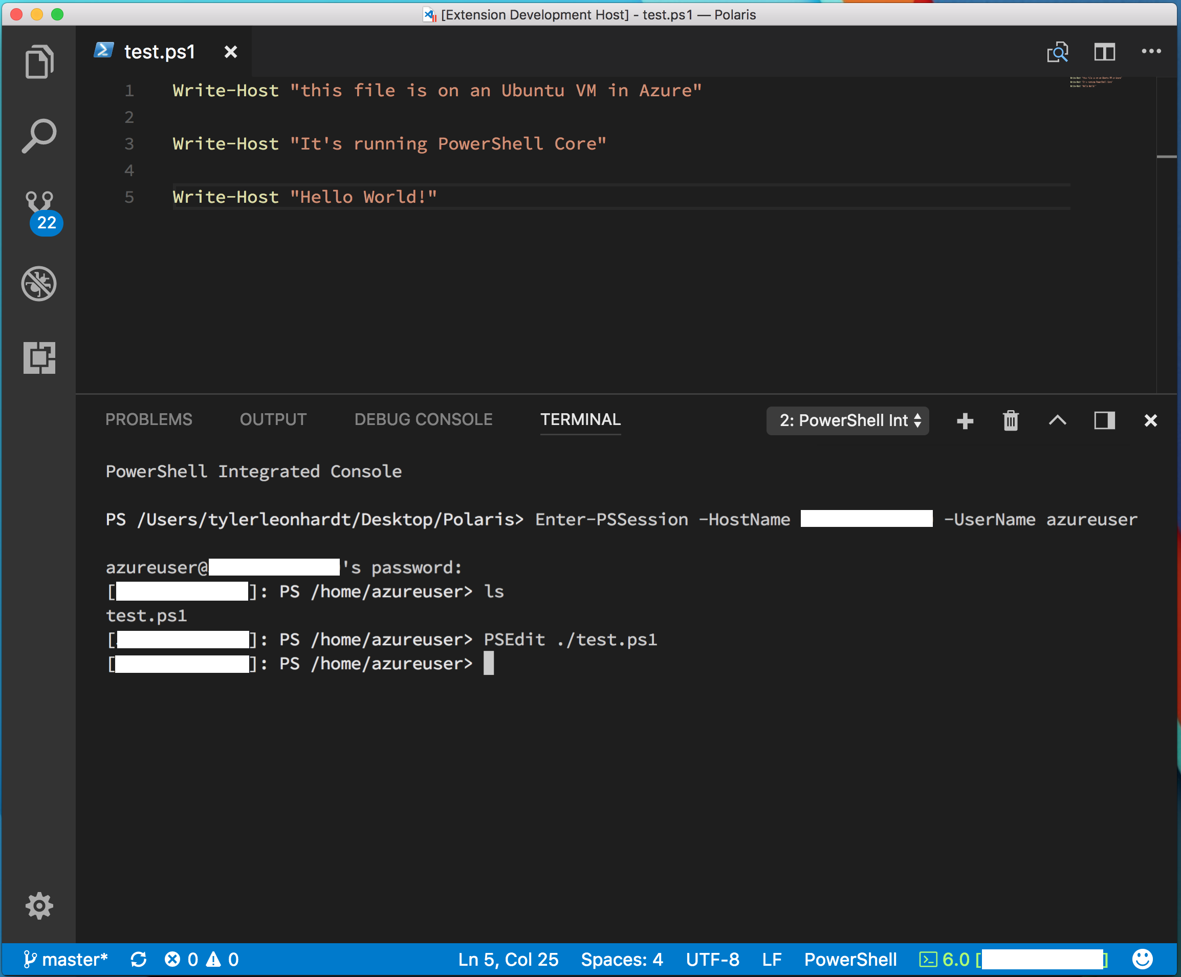 Using Visual Studio Code for remote editing and debugging - PowerShell ...