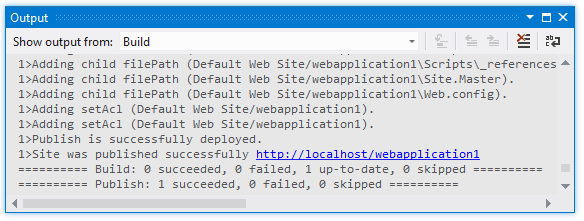 Output_Window_after_successful_deployment