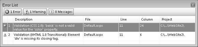 Referenced Screen