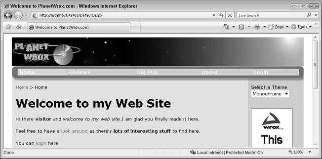 Referenced Screen