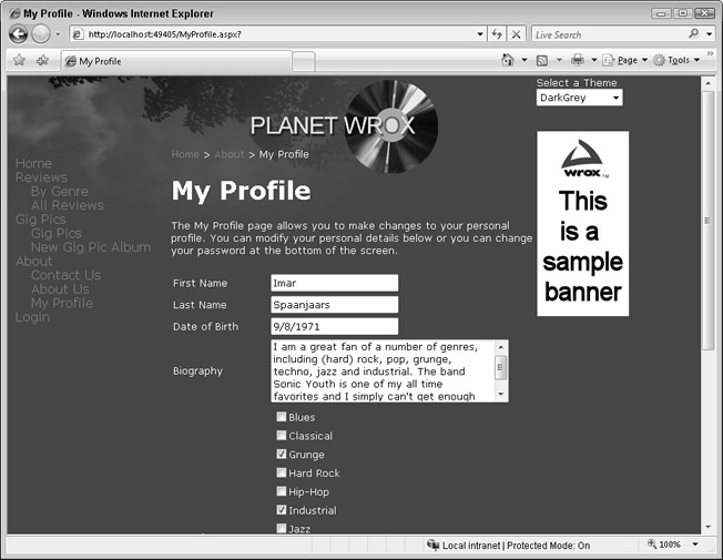 Referenced Screen