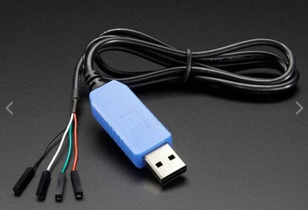 USB to TTL serial cable.