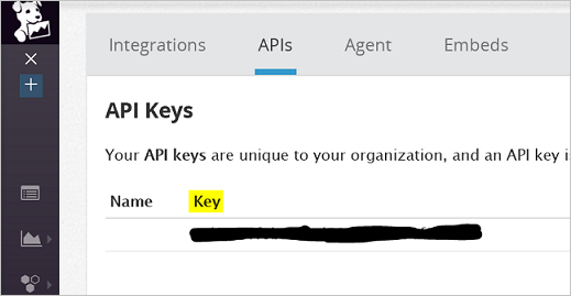Datadog API key