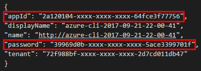Create a service principal