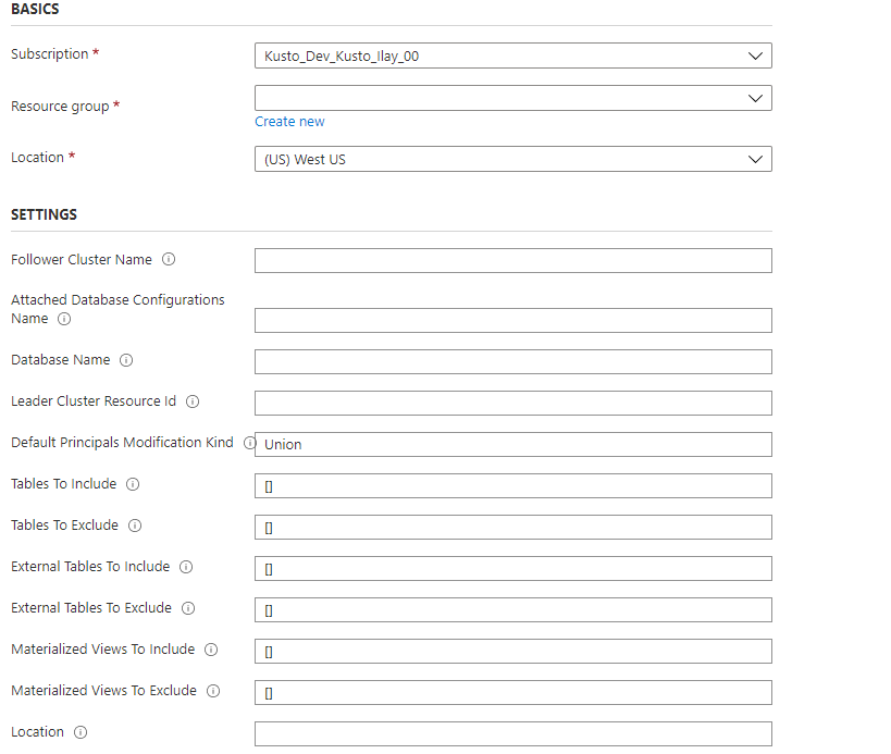 template deployment.