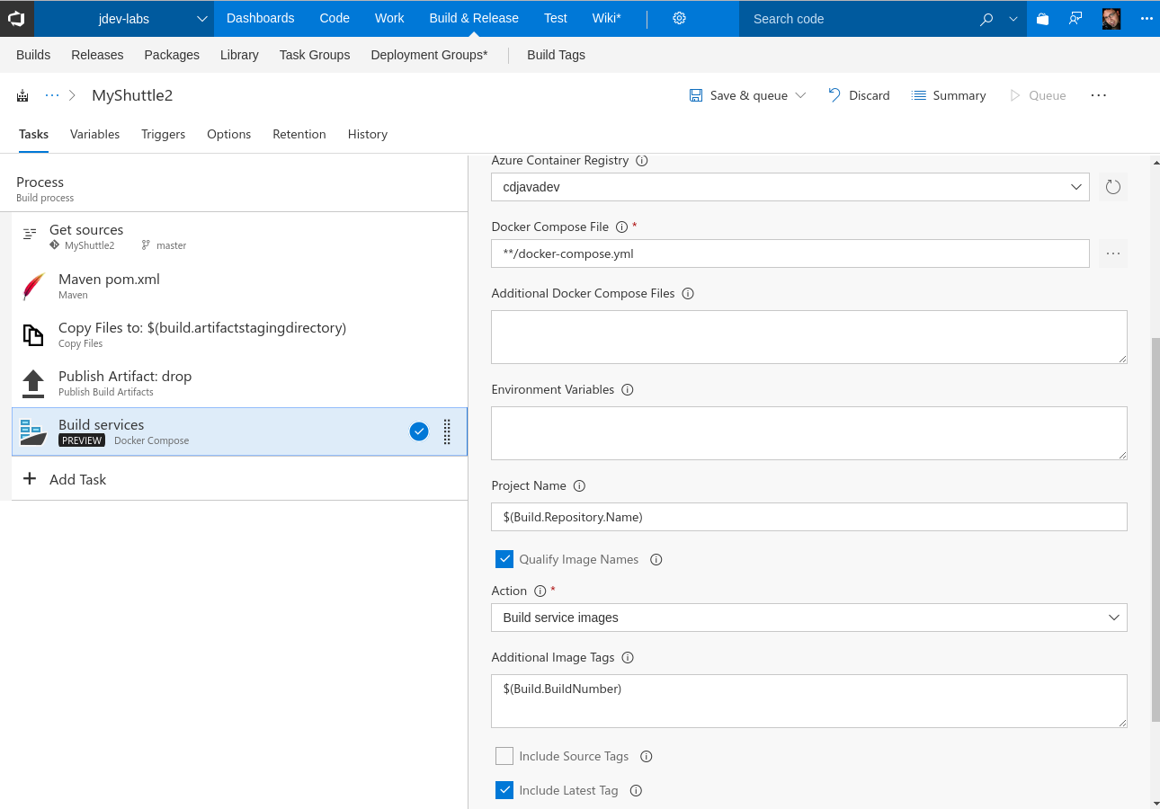 Build Docker images for your Java project with Azure DevOps Services ...