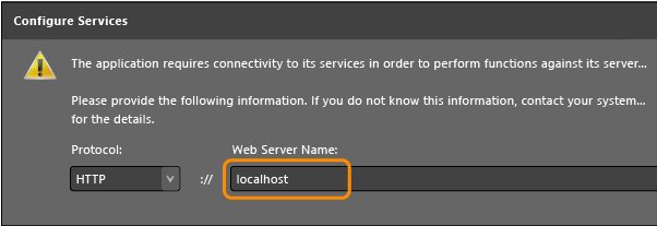 Connecting the client to the server