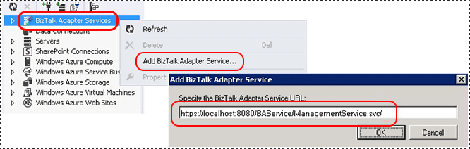Add Service Bus Connect Server