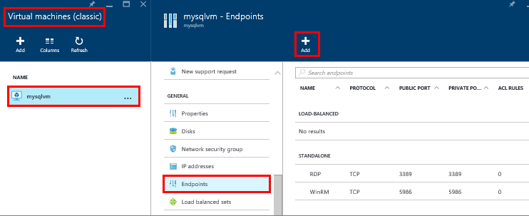 Portal Steps for Endpoint Creation