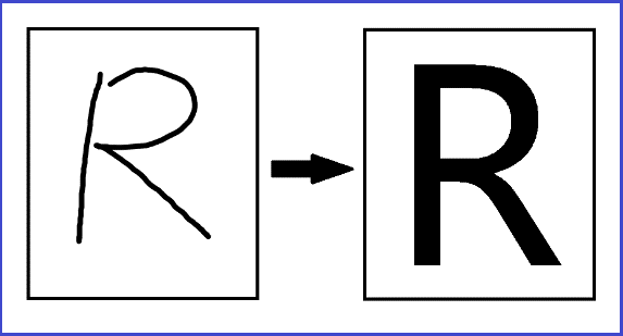 Letter recognition example