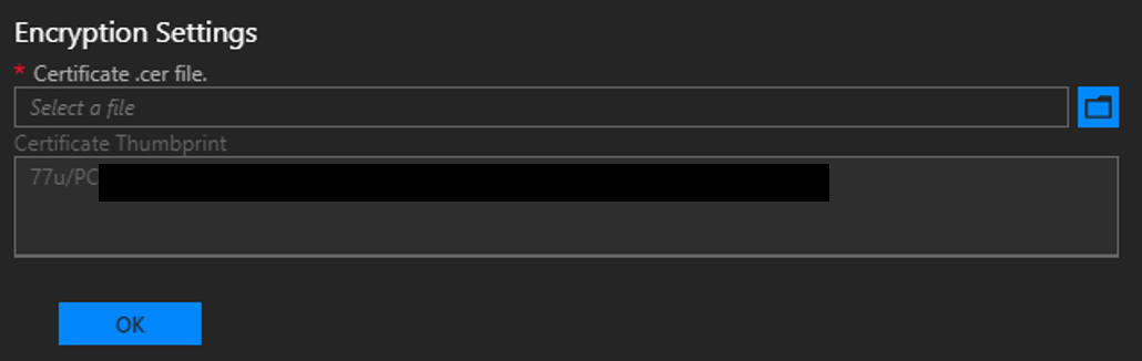 Azure Stack - view certificate thumbprint