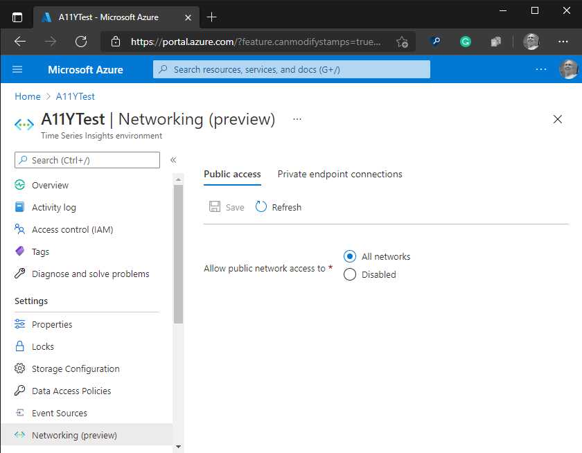 Time Series Private Links Network
