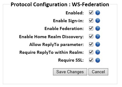 thinktecture WS-Federation Configuration