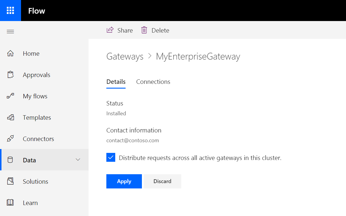 Enable gateway clusters Enable gateway clusters
