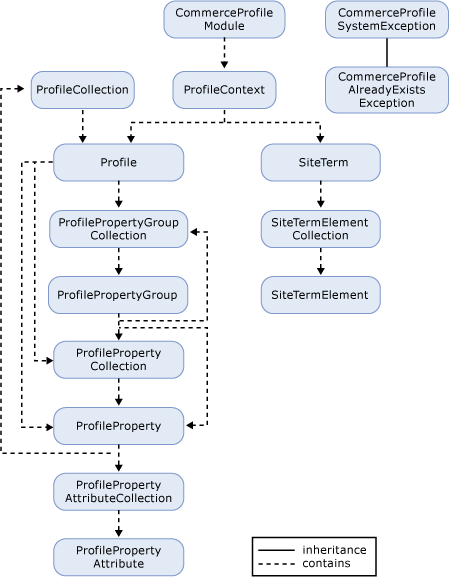Profiles runtime object model.