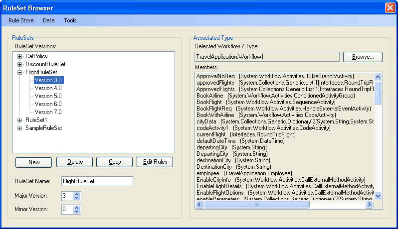 External RuleSet Toolket Sample output