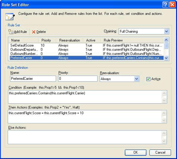External RuleSet Toolkit Sample Output