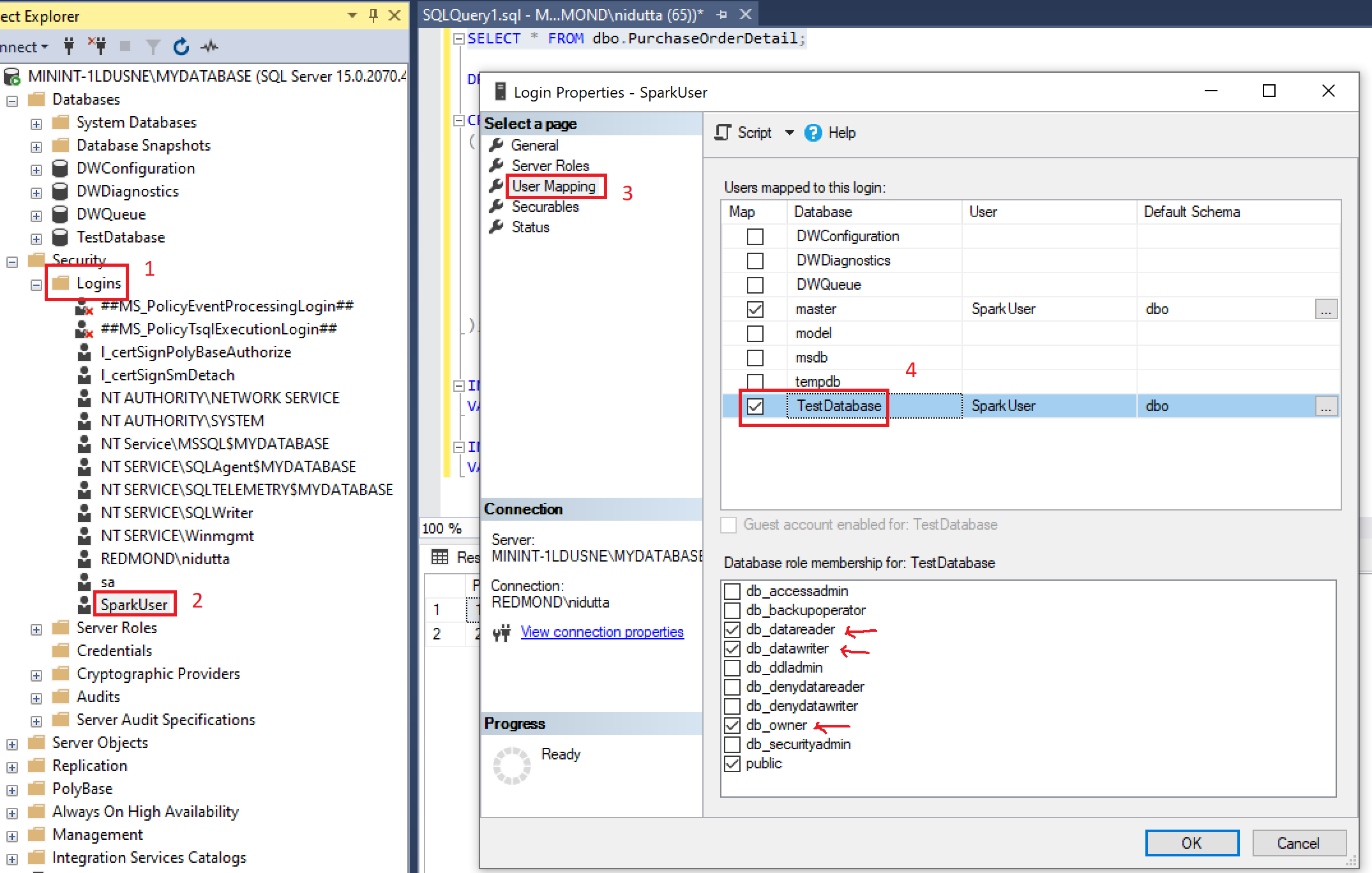 SQL Server permissions
