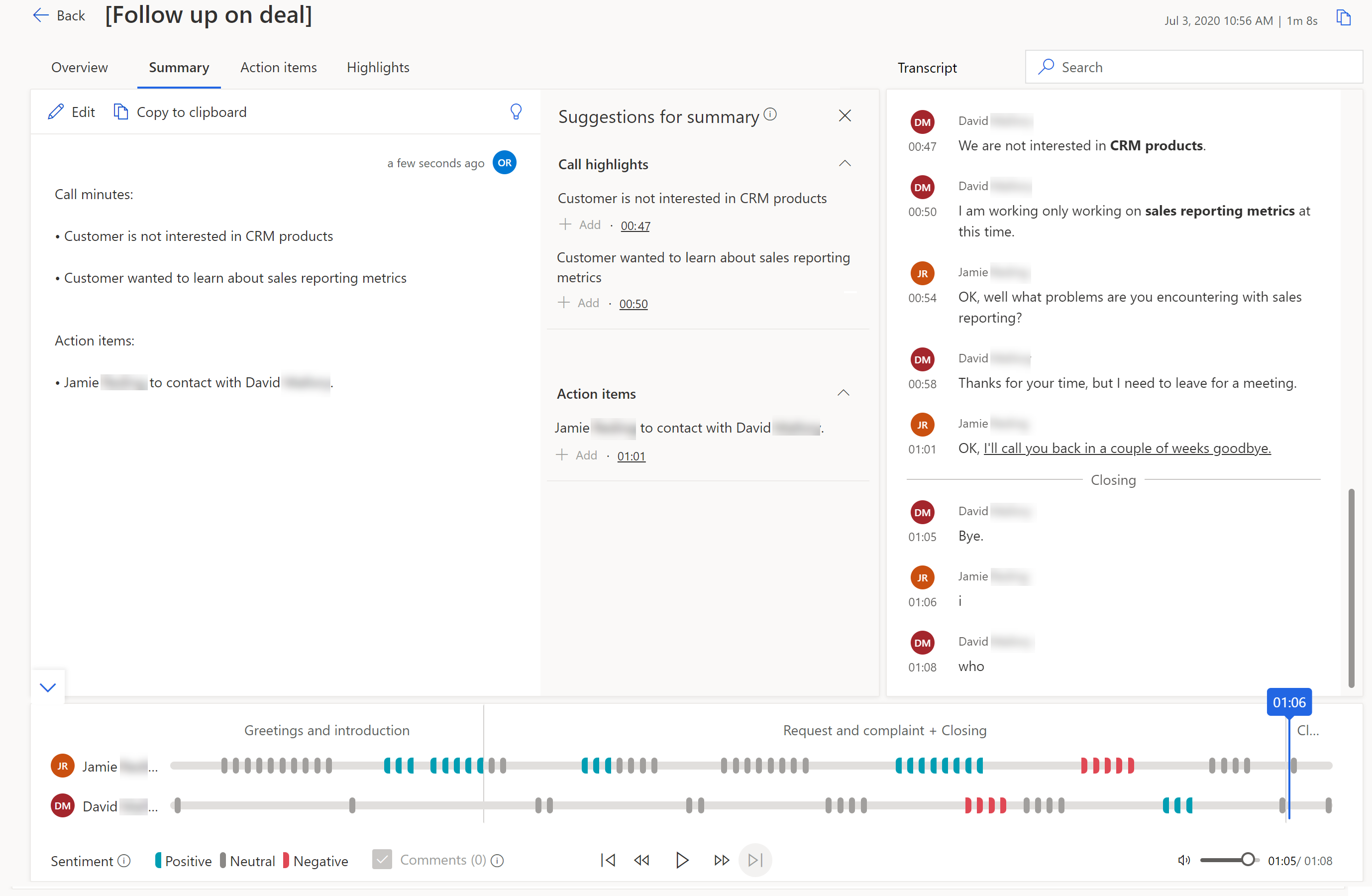 Screenshot of executive summary. Screenshot of executive summary.