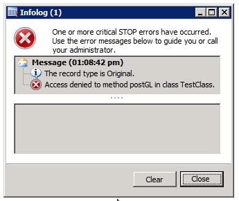 Method access