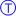 A 16x16 pixel icon displaying the letter T