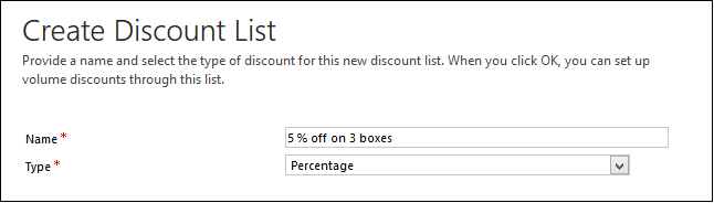 Create a discount list in Dynamics 365
