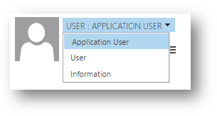 Select Application User Form