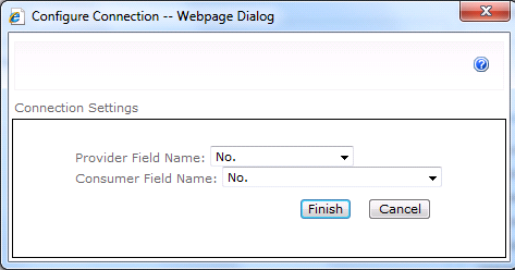 Web Part configuration dialog box