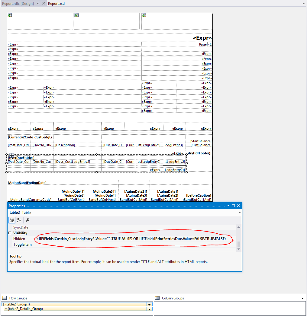 NAV_PLAT_Report2_ConditionalVisibility Conditional visibility