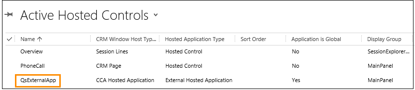 Hosted control in Unified Service Desk