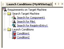 Figure 11: Defining Launch Conditions