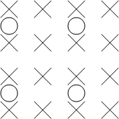 Figure 4. YUV 4:2:0 sample positions (MPEG-2 scheme)