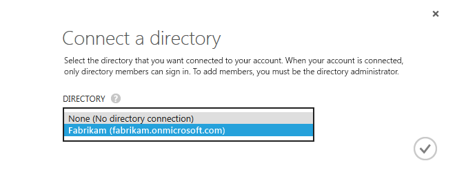 Select your directory