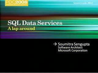 A Lap around SQL Services