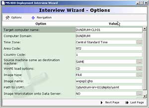 Deployment Interview Wizard