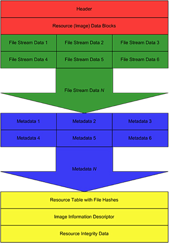 Figure 1: The Windows imaging file format