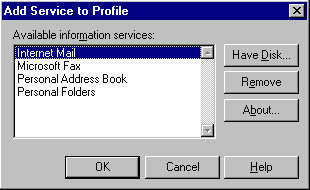 Figure B: . You can use this dialog box to enable Exchange to process faxes.