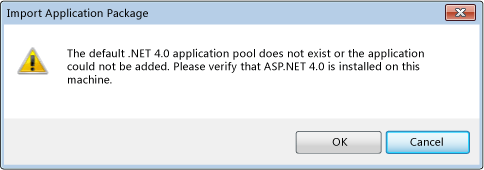 ASP.NET 4 is not registered in IIS