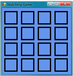 Initial matching game form