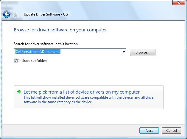 Bluetooth Update Driver Software Vista